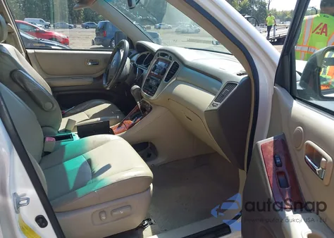 2007 Toyota Highlander Limited V6 from USA, damaged, VIN JTEEP21A470231610